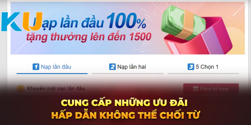 Cung cấp những ưu đãi hấp dẫn không thể chối từ