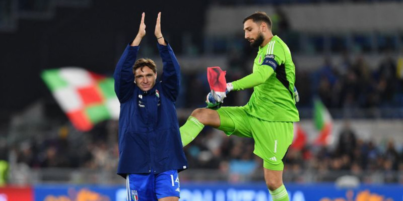 Donnarumma và Chiesa sẽ là hai niềm hy vọng lớn nhất của đội tuyển Ý